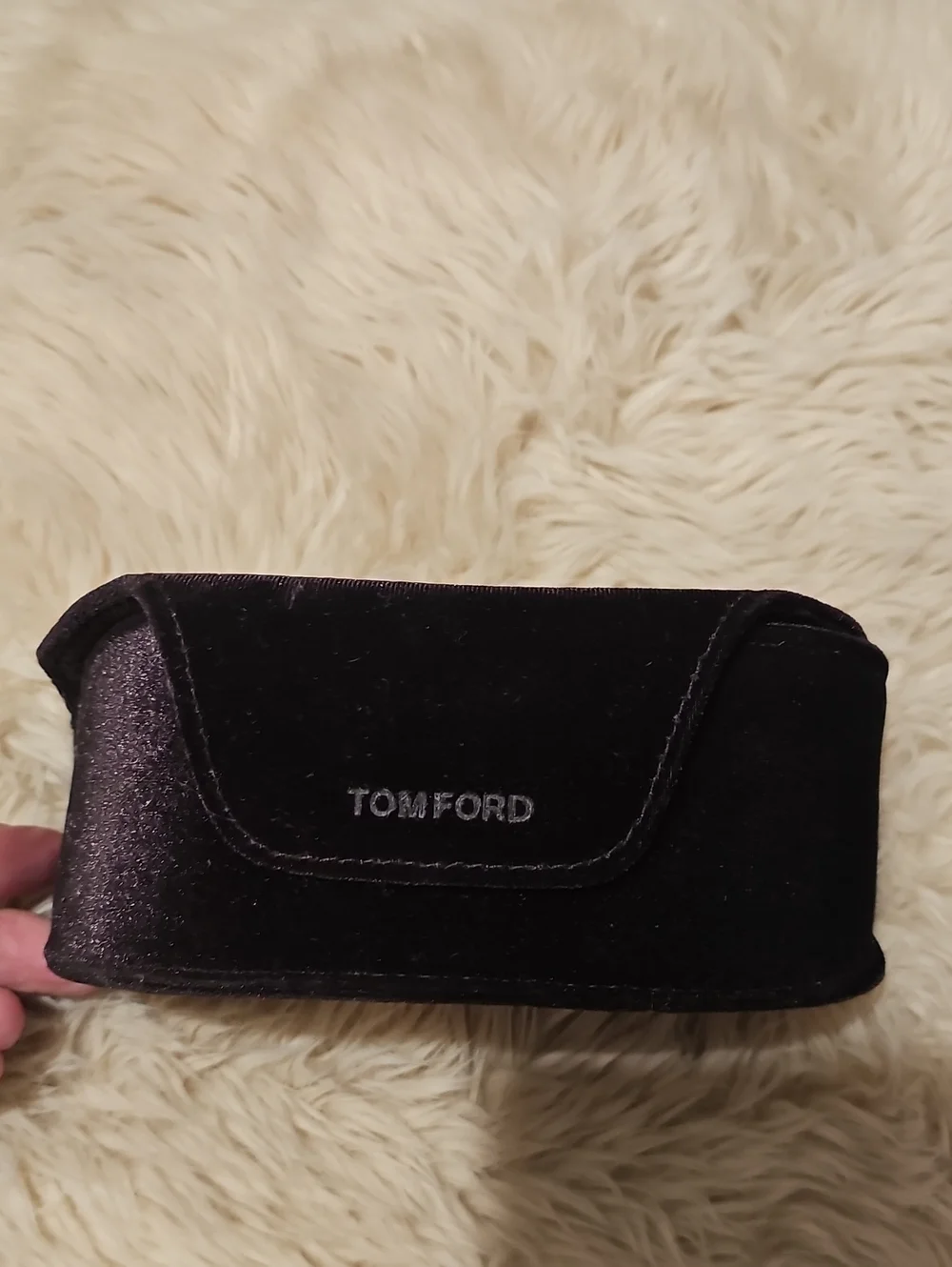 TOM FORD BROWN SUNGLASS CASE
